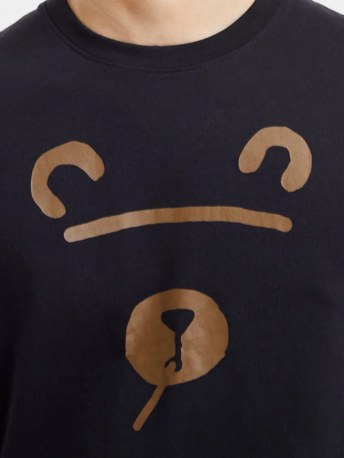 Man TShirts and Polo Shirts French Connection Shadow Bear TShirt Black Onyx Man TShirts and Polo Shirts French Connection Shadow Bear TShirt Black Onyx