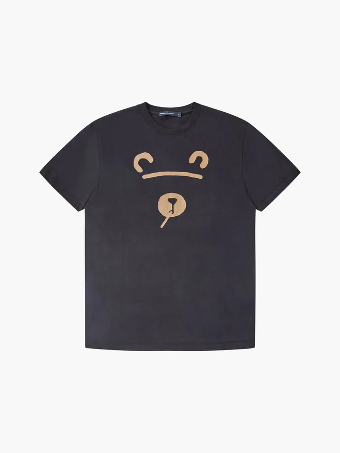 Man TShirts and Polo Shirts French Connection Shadow Bear TShirt Black Onyx Man TShirts and Polo Shirts French Connection Shadow Bear TShirt Black Onyx