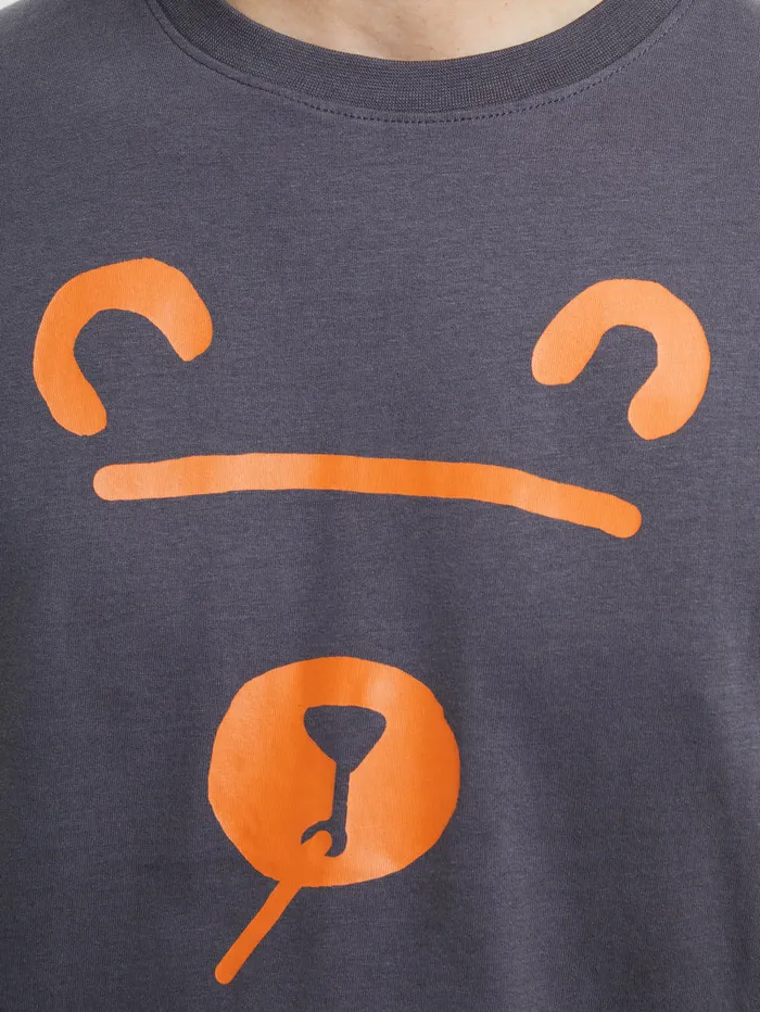 Man TShirts and Polo Shirts French Connection Shadow Bear TShirt Forged Iron Man TShirts and Polo Shirts French Connection Shadow Bear TShirt Forged Iron