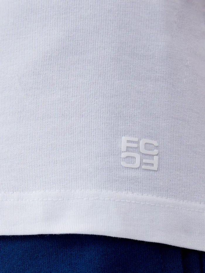 Man TShirts and Polo Shirts French Connection Short Sleeve Stretch TShirt White Man TShirts and Polo Shirts French Connection Short Sleeve Stretch TShirt White