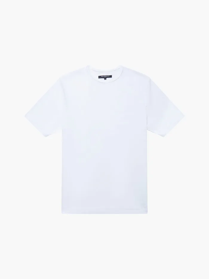 Man TShirts and Polo Shirts French Connection Short Sleeve Stretch TShirt White Man TShirts and Polo Shirts French Connection Short Sleeve Stretch TShirt White