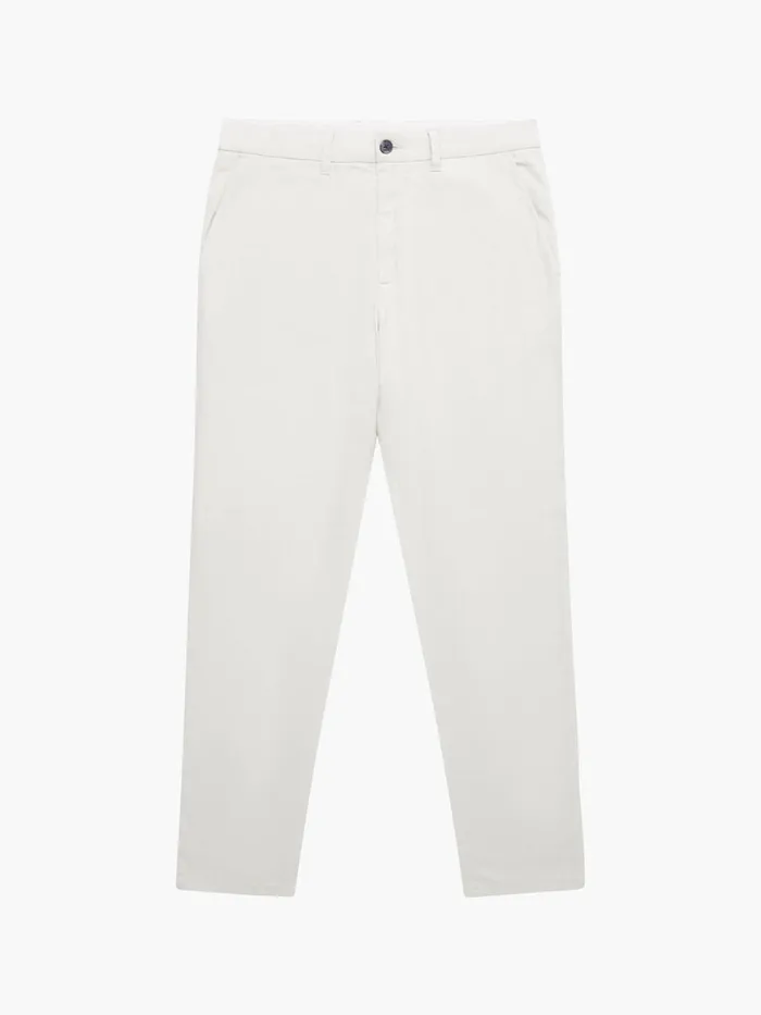 Man Trousers French Connection Linen Blend Trousers Stone Man Trousers French Connection Linen Blend Trousers Stone