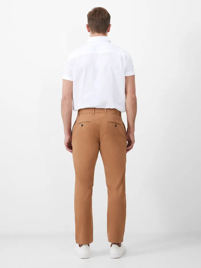 Man Trousers French Connection Stretch Chino Trousers Tobacco Man Trousers French Connection Stretch Chino Trousers Tobacco