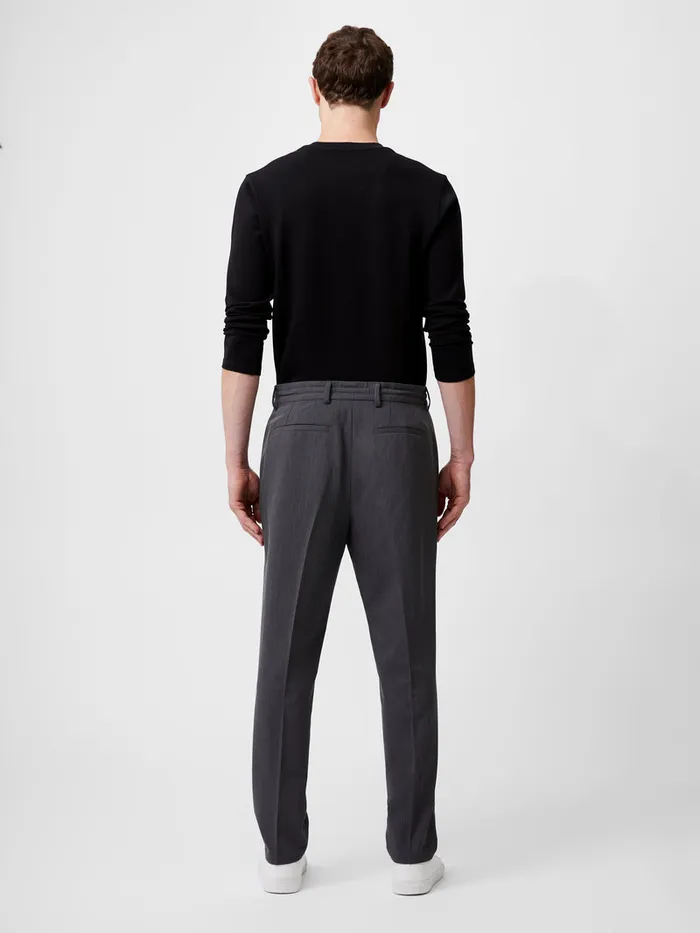 Man Trousers French Connection Stretch Knitted Trousers Black Man Trousers French Connection Stretch Knitted Trousers Black