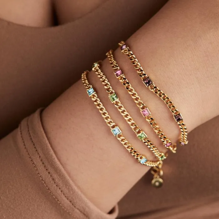 March Birthstone Aquamarine Curb Chain Bracelet Silver Women Alex And Ani Luck March Birthstone Aquamarine Curb Chain Bracelet Silver Women Alex And Ani Luck