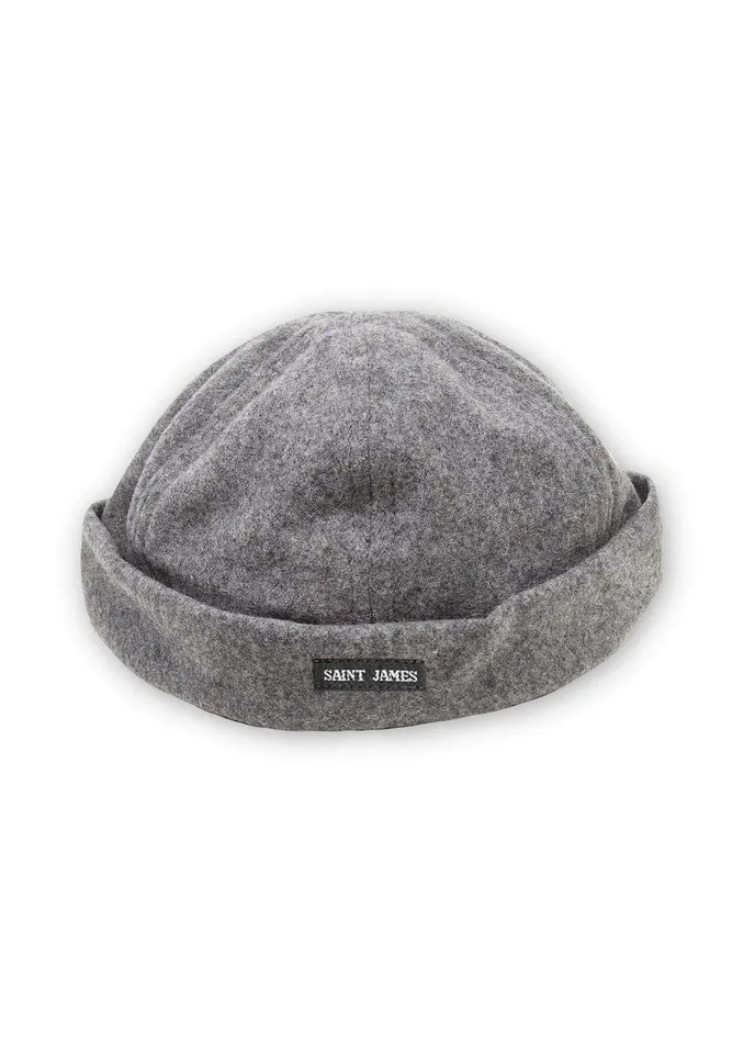 Marin Miki Watch Cap Grey Women Saint James Hats and Beanies