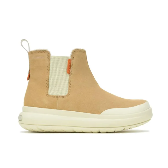 Marquette Thermo Pull On Waterproof Tan Women Merrell Boots