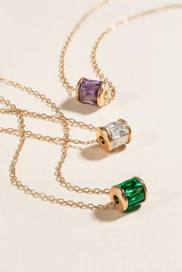 May Birthstone Precious Pendant Necklace 14kt Gold Over Sterling Silver Women Alex And Ani Birthday