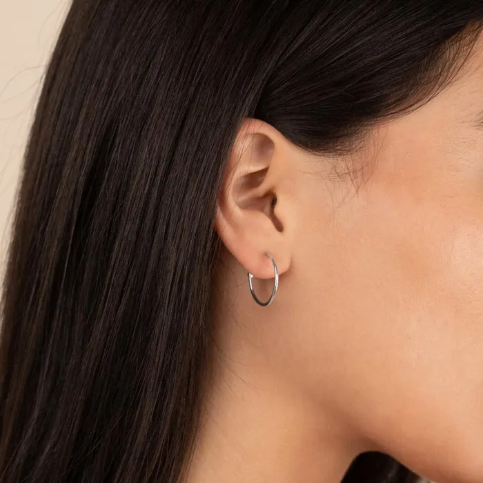 Medium Hoop Earrings 14kt Rose Gold Over Sterling Silver Women Alex And Ani Earrings Medium Hoop Earrings 14kt Rose Gold Over Sterling Silver Women Alex And Ani Earrings