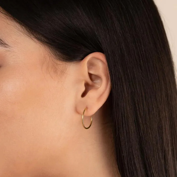 Medium Hoop Earrings 14kt Rose Gold Over Sterling Silver Women Alex And Ani Earrings Medium Hoop Earrings 14kt Rose Gold Over Sterling Silver Women Alex And Ani Earrings