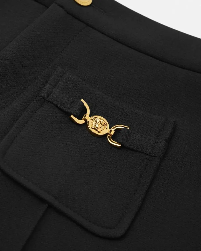 Medusa 03995 Kids Shorts Black Children Versace Clothing