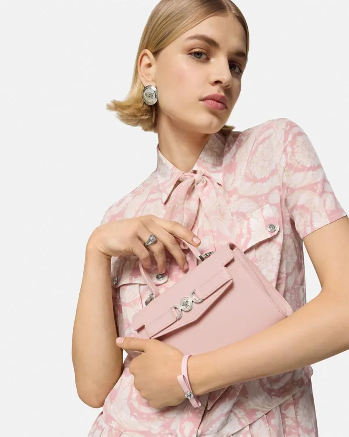 Medusa 03995 Small Handbag Light Pink Women Versace Top Handle