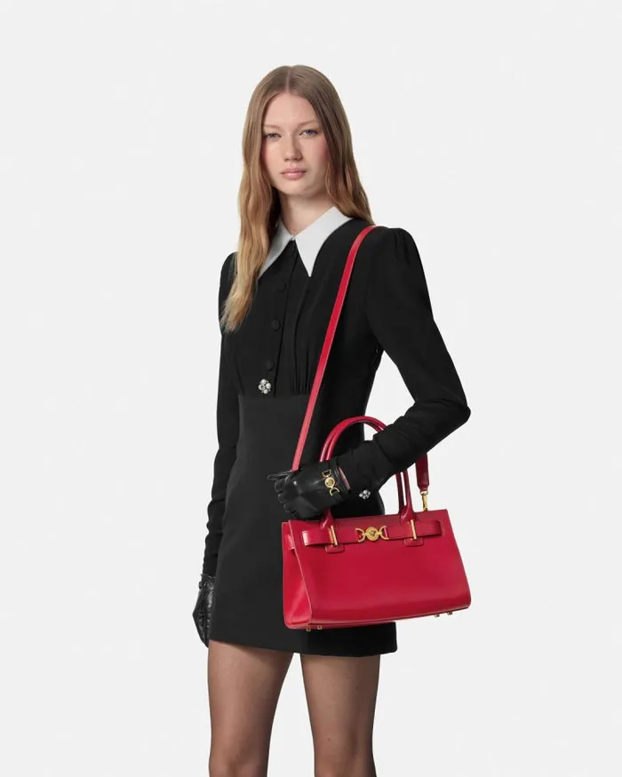 Medusa 03995 Tote Bag Red Women Versace Totes