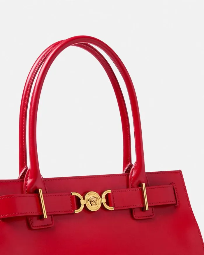 Medusa 03995 Tote Bag Red Women Versace Totes