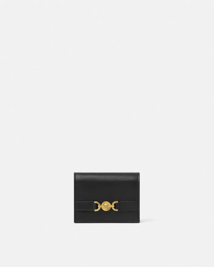 Medusa 03995 Wallet Blackgold Women Versace Wallets