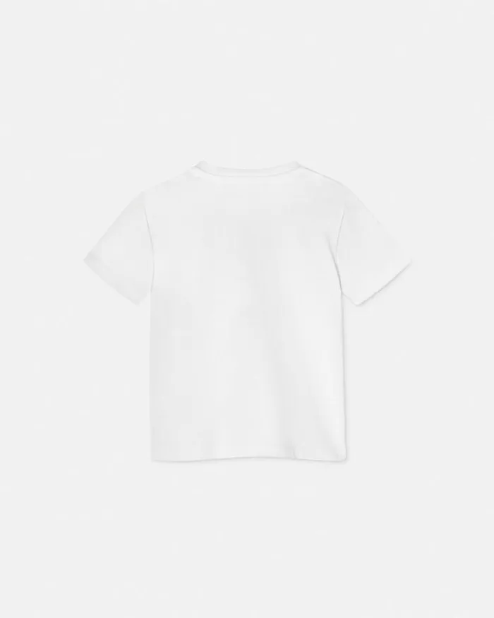 Medusa Baby TShirt Whitesilver Children Versace Clothing