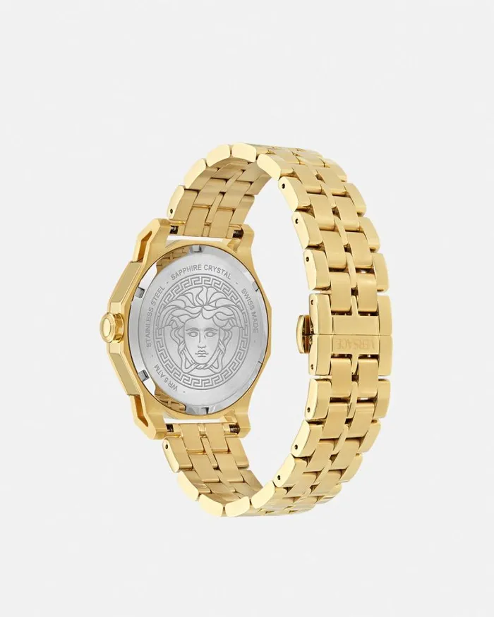 Medusa Deco Watch Gold Men Versace Watches