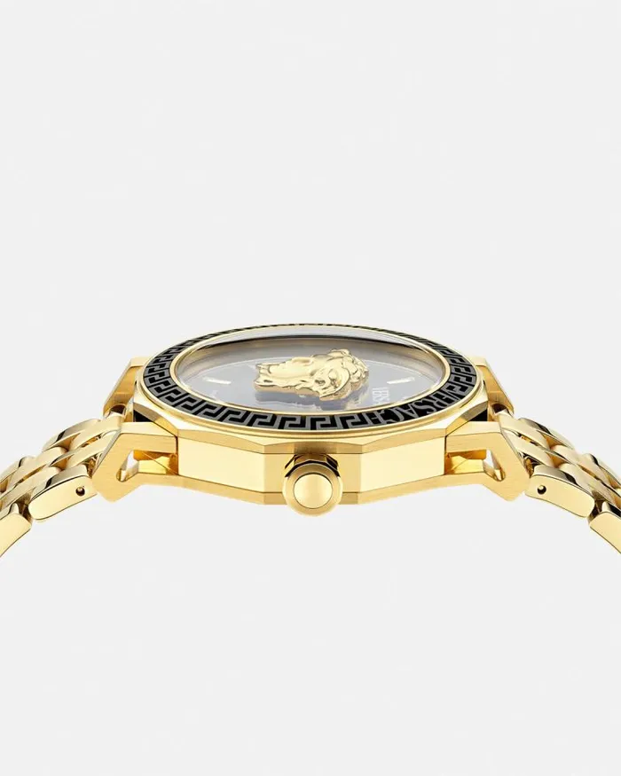 Medusa Deco Watch Gold Men Versace Watches