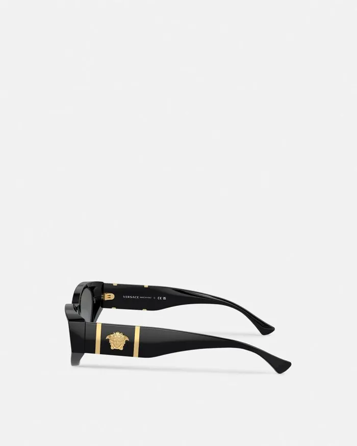 Medusa Legend CatEye Sunglasses Blackgold Women Versace Sunglasses