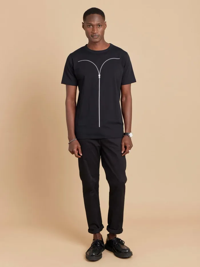 Men Agns B Artist039s Collection Black Cotton Brando Tshirt Artist Ryan Mcginness