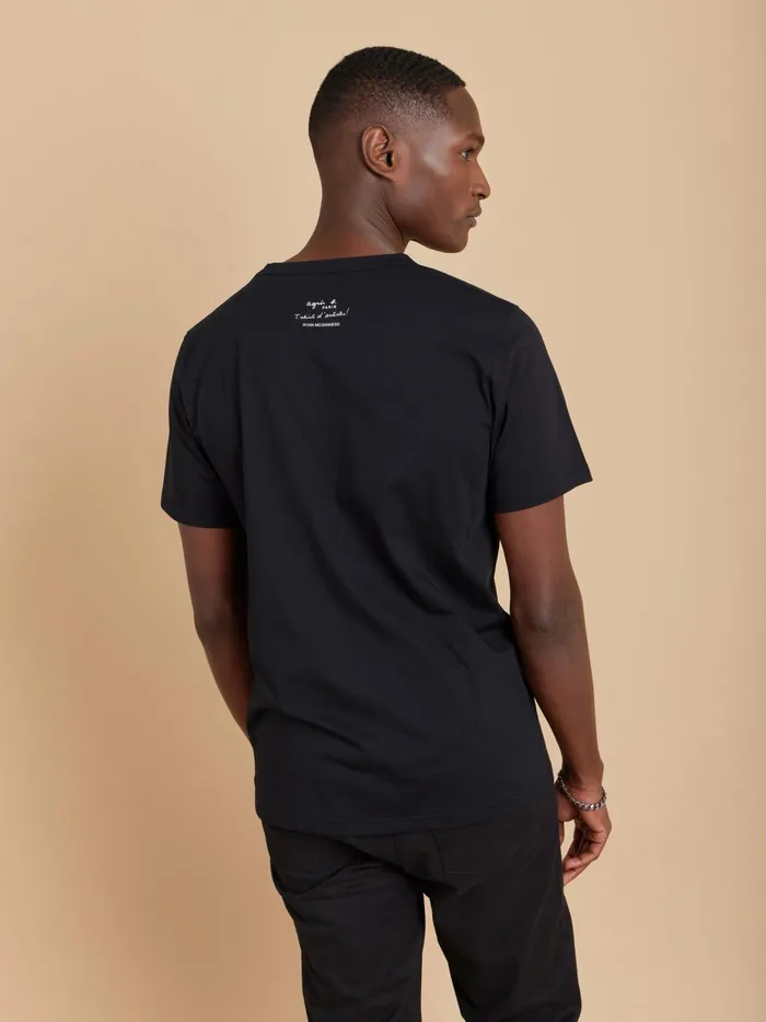 Men Agns B Artist039s Collection Black Cotton Brando Tshirt Artist Ryan Mcginness