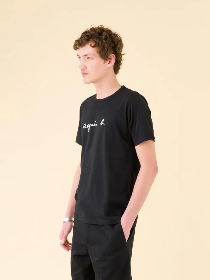 Men Agns B Artist039s Collection Black Short Sleeves Coulos 034agns B034 Tshirt