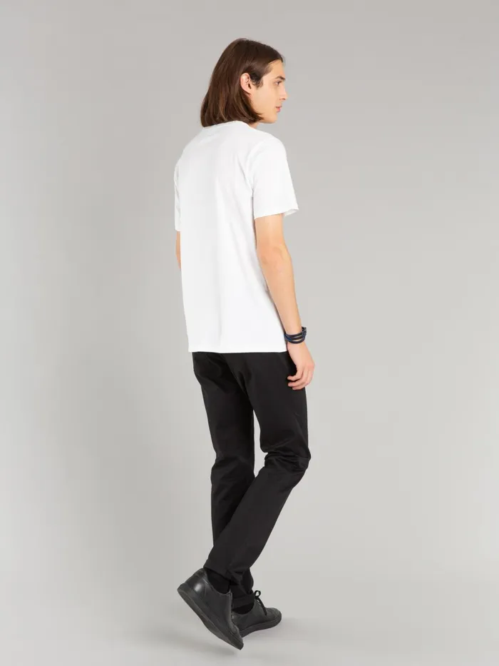 Men Agns B Artist039s Collection White Short Sleeves Coulos Lizard Tshirt