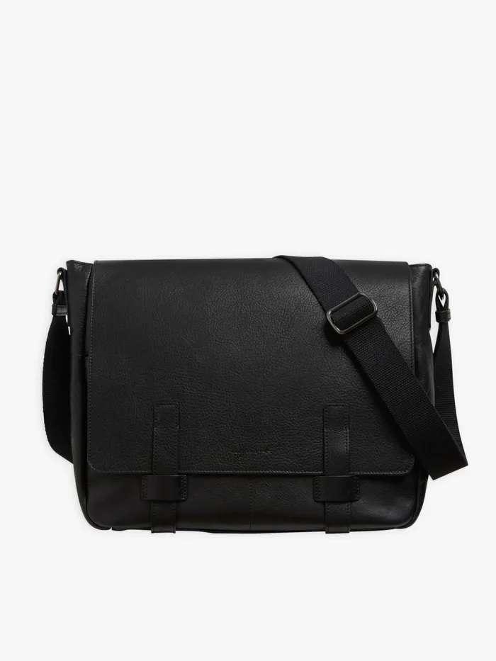 Men Agns B Bags Black Leather Joshua Handbag