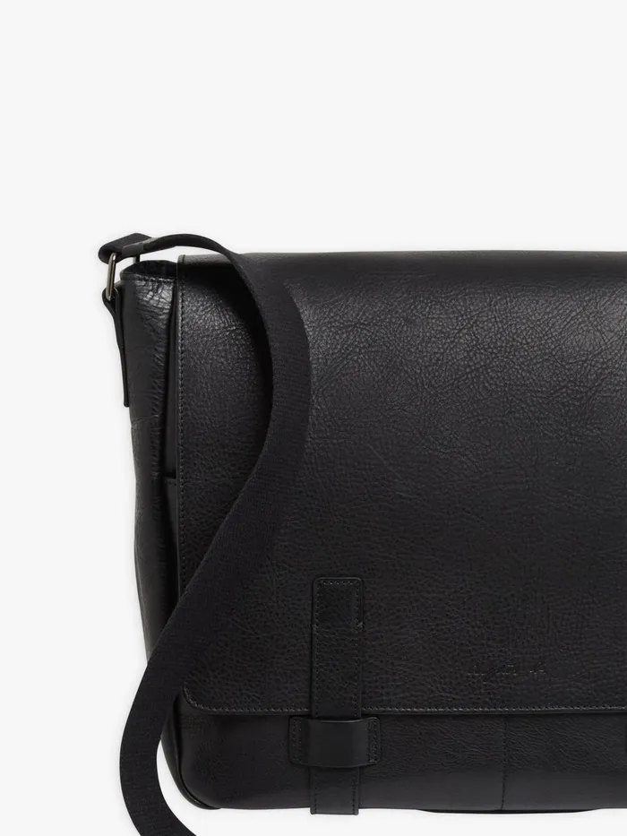 Men Agns B Bags Black Leather Joshua Handbag