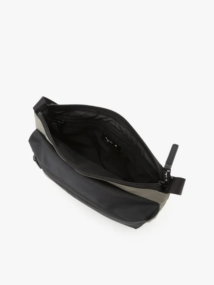Men Agns B Bags Green Polyester Shoulder Bag