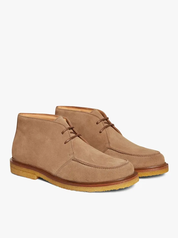 Men Agns B Boots and Ankle Boots Brown Leather Lucien Shoes