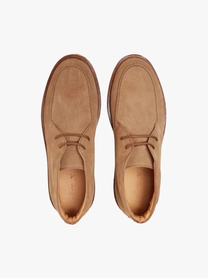 Men Agns B Boots and Ankle Boots Brown Leather Lucien Shoes