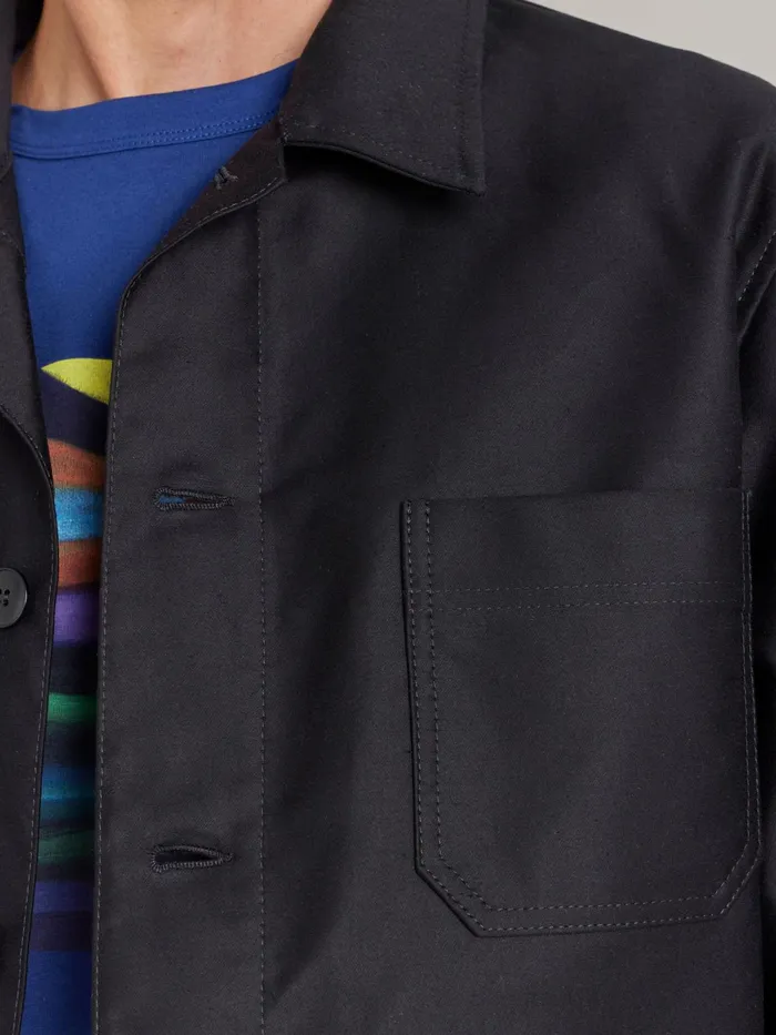 Men Agns B Jackets and Coats Black Cotton Jacket X Dolmen