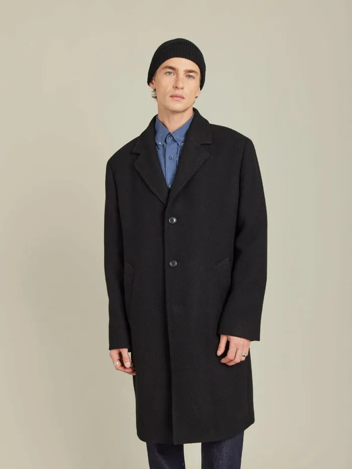 Men Agns B Jackets and Coats Black New North Coat