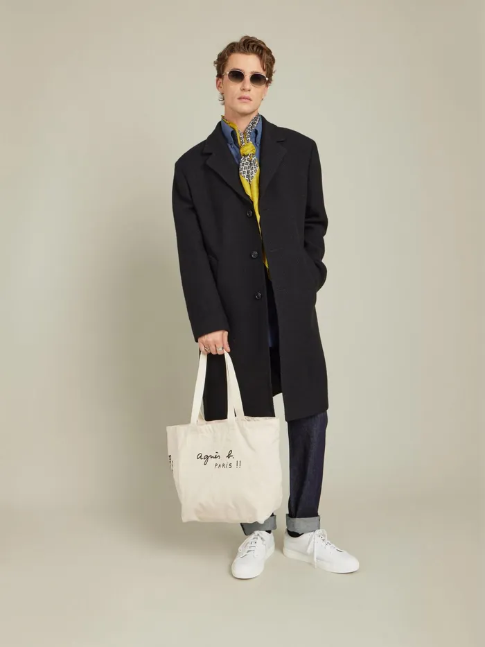 Men Agns B Jackets and Coats Black New North Coat