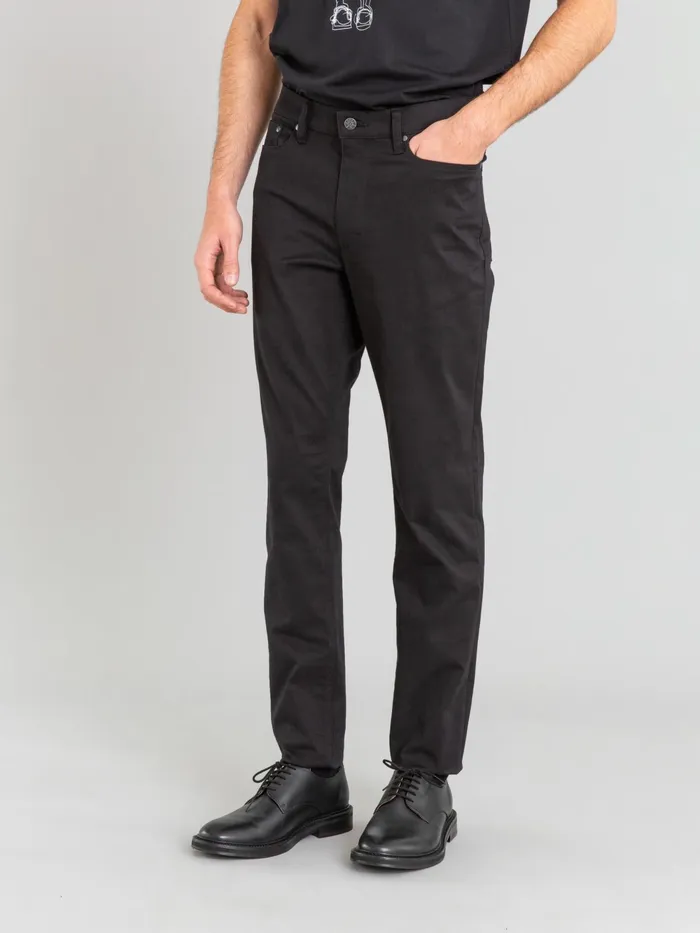 Men Agns B Jumpsuits and Jeans Black Iggy Slim Fit Jeans
