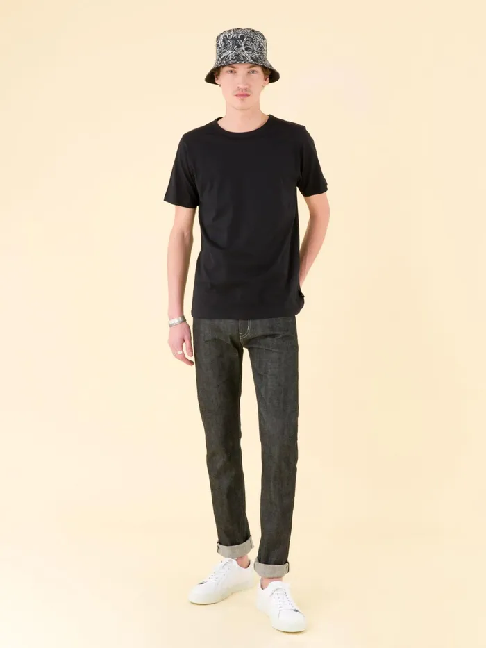 Men Agns B Tshirts and Polo Shirts Black Short Sleeves Coulos Tshirt