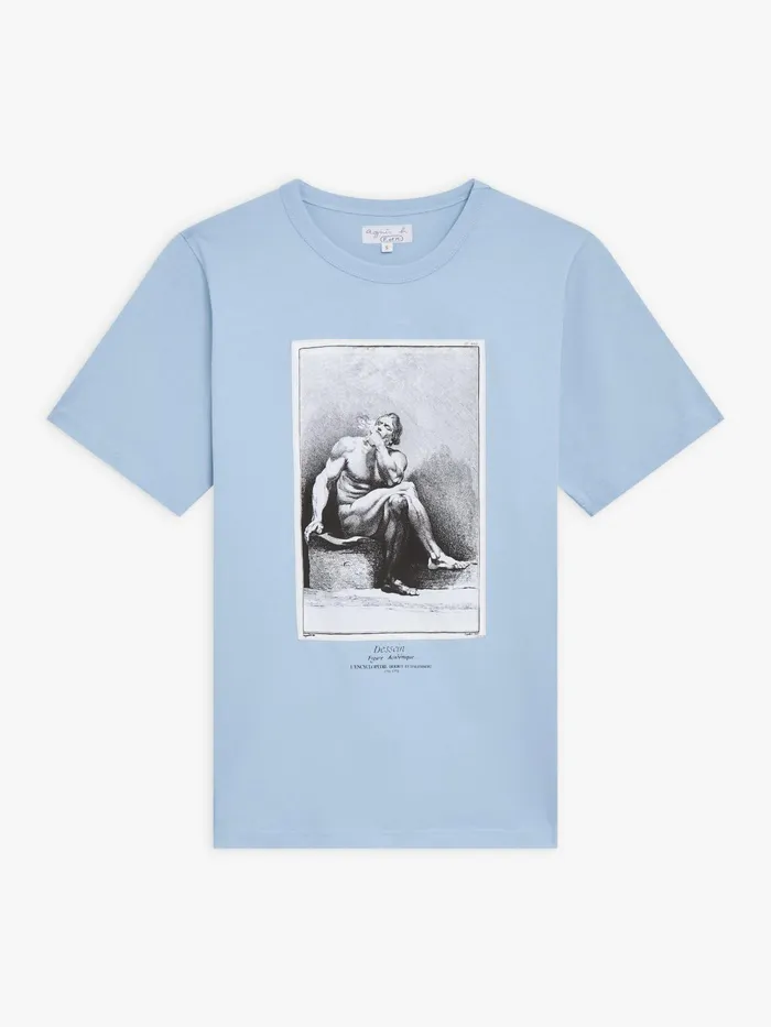 Men Agns B Tshirts and Polo Shirts Blue Le Mixte 034Homme Gravure034 Engraved Man Unisex Cotton Jersey Tshirt Men Agns B Tshirts and Polo Shirts Blue Le Mixte 034Homme Gravure034 Engraved Man Unisex Cotton Jersey Tshirt