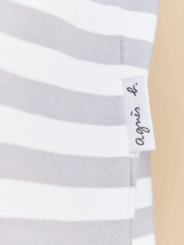 Men Agns B Tshirts and Polo Shirts Long Sleeves Striped Coulos Tshirt
