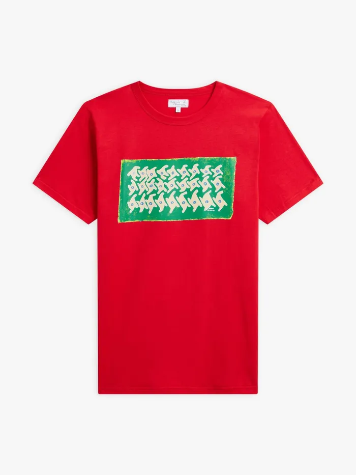 Men Agns B Tshirts and Polo Shirts Red Cotton Brando Tshirt Artist Anisio Couto Men Agns B Tshirts and Polo Shirts Red Cotton Brando Tshirt Artist Anisio Couto