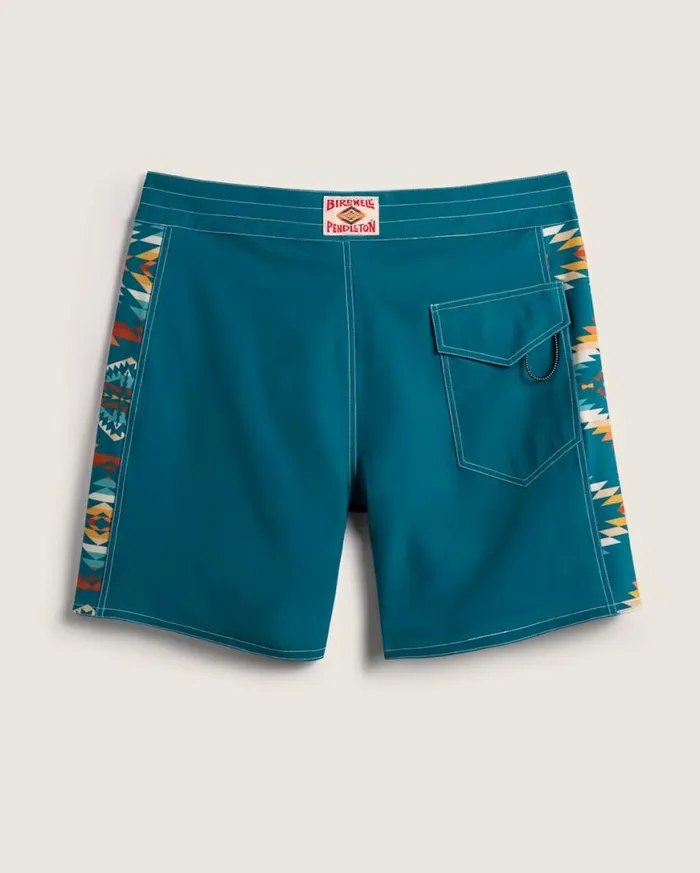 Men BIRDWELL X PENDLETON BIRDIE BOARDSHORTS Turquoise Summerland Pendleton Pants and Shorts