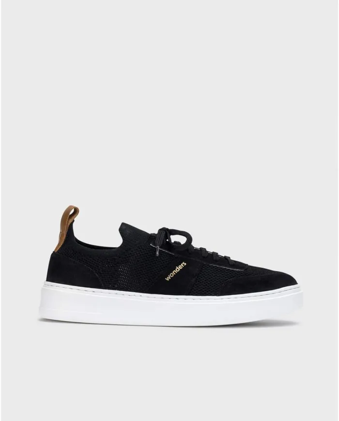 Men Black MARLEY Sneakers Wonders Casual Shoes