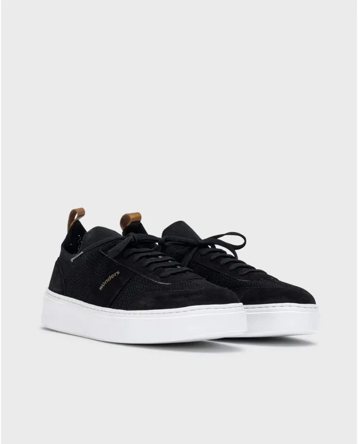 Men Black MARLEY Sneakers Wonders Casual Shoes Men Black MARLEY Sneakers Wonders Casual Shoes