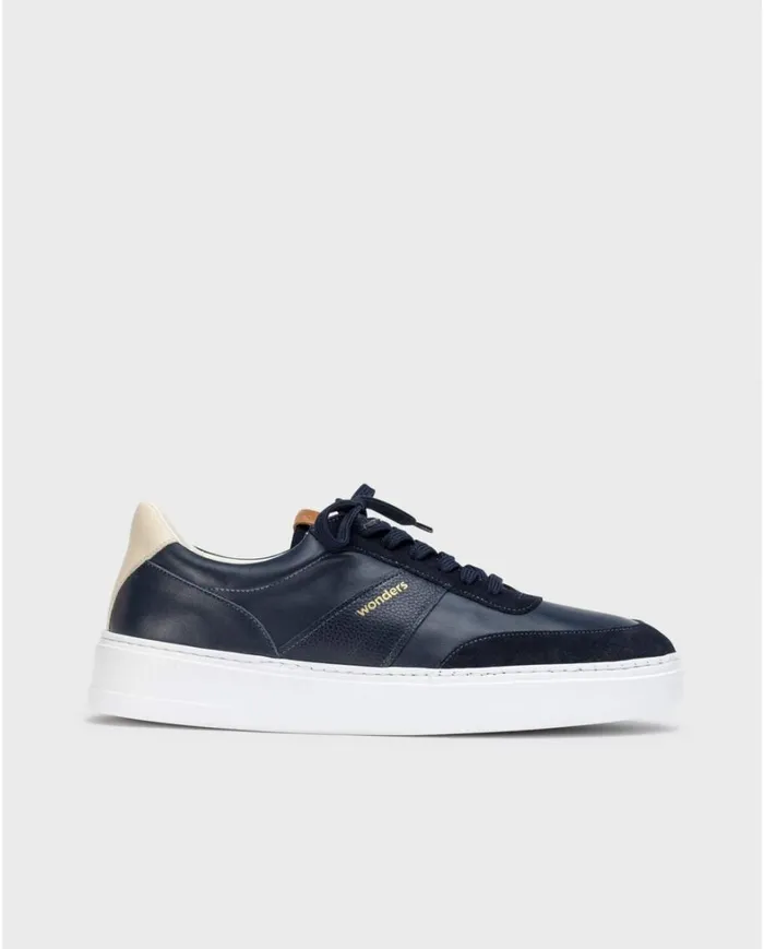Men Blue ELVIS Sneakers Wonders Casual Shoes