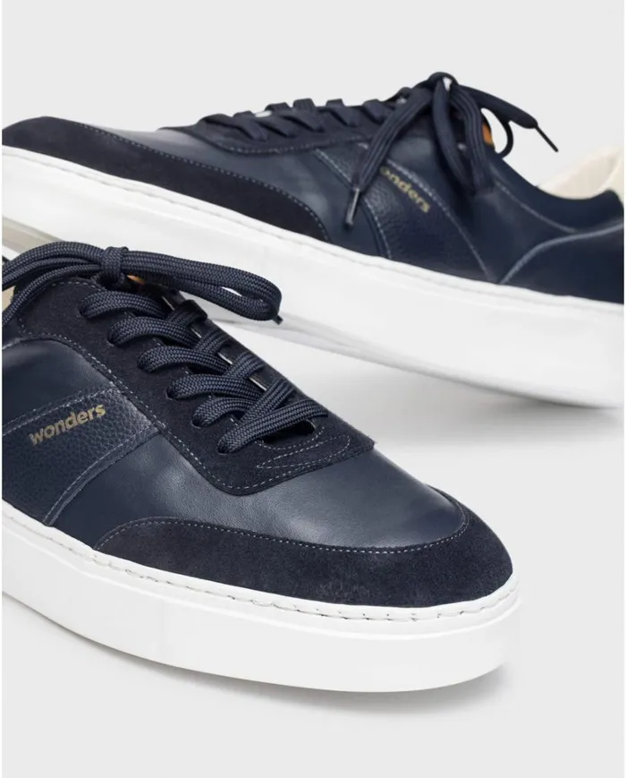 Men Blue ELVIS Sneakers Wonders Casual Shoes Men Blue ELVIS Sneakers Wonders Casual Shoes