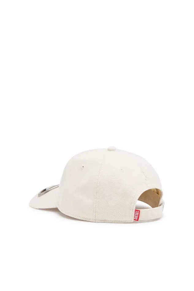 Men Diesel Caps Hats and Scarves CBEASTA1 White Men Diesel Caps Hats and Scarves CBEASTA1 White