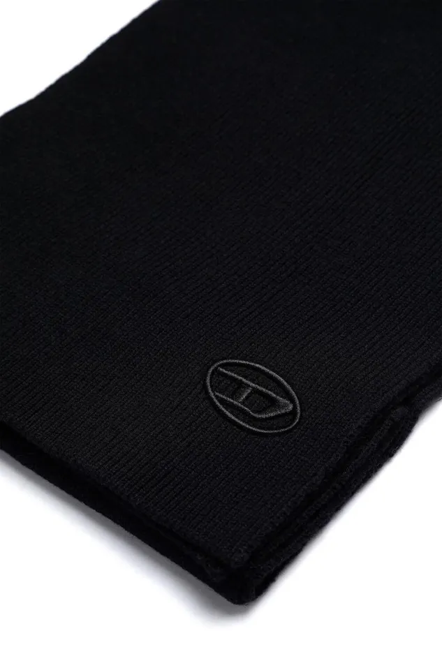 Men Diesel Caps Hats and Scarves KCODER SCARF Black Men Diesel Caps Hats and Scarves KCODER SCARF Black