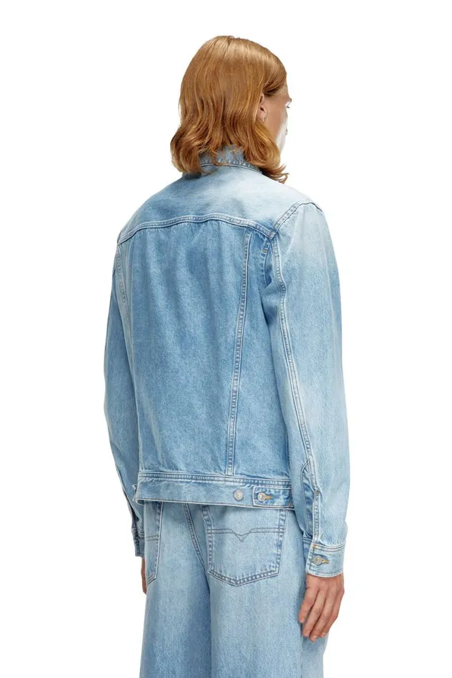 Men Diesel Jackets DBARCY Light Blue Men Diesel Jackets DBARCY Light Blue
