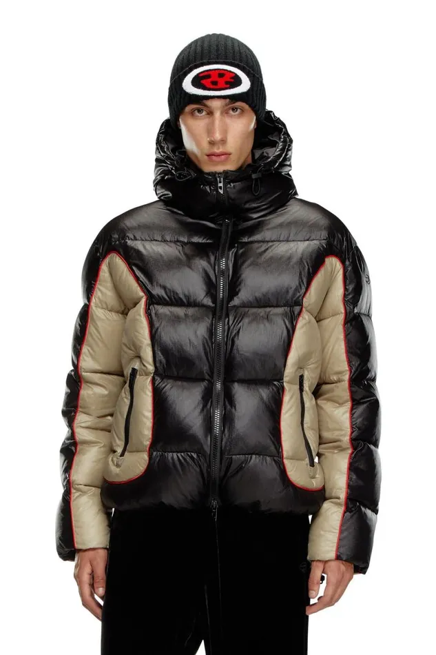 Men Diesel Jackets WOSTEND Blackbeige