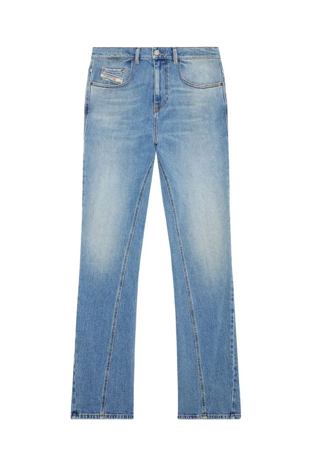 Men Diesel Jeans Bootcut Jeans 2021 DVocs 007L3 Light Blue Men Diesel Jeans Bootcut Jeans 2021 DVocs 007L3 Light Blue